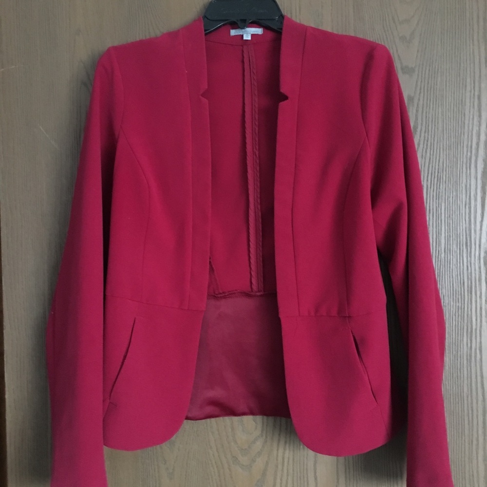 Maroon blazer